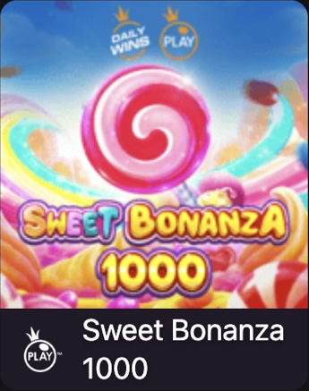 Sweet Bonanza 1000 slot by Pragmatic Play
